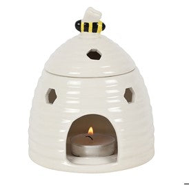 Beehive Oil Burner - White