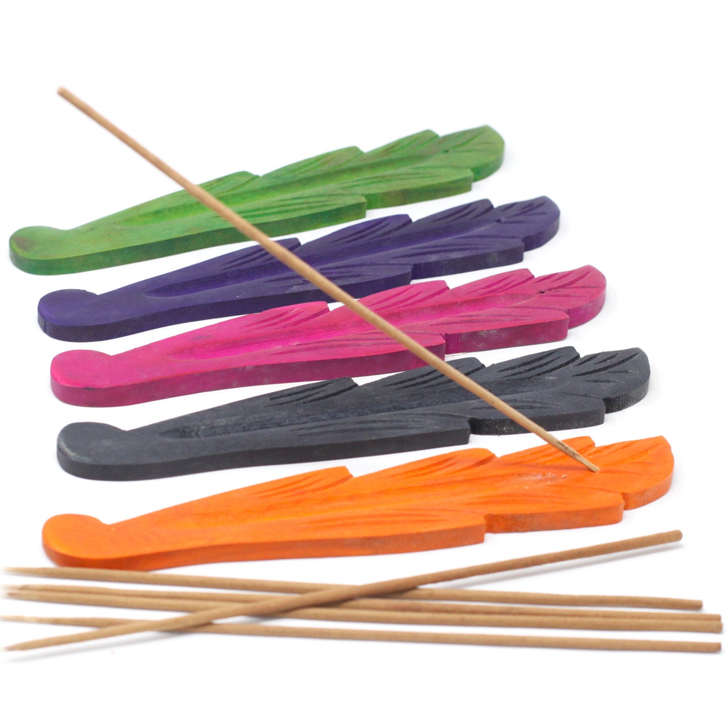 Leaf Incense Holder Mango Wood - Bensa