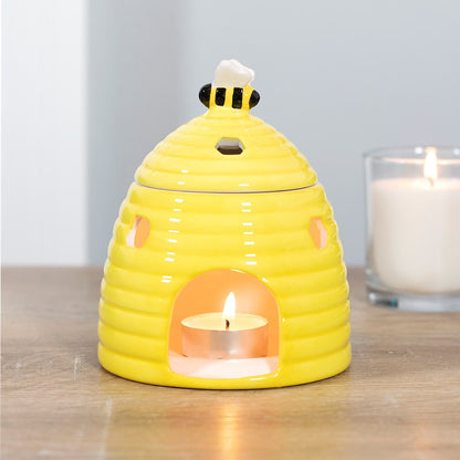 Beehive Oil Burner - Yellow