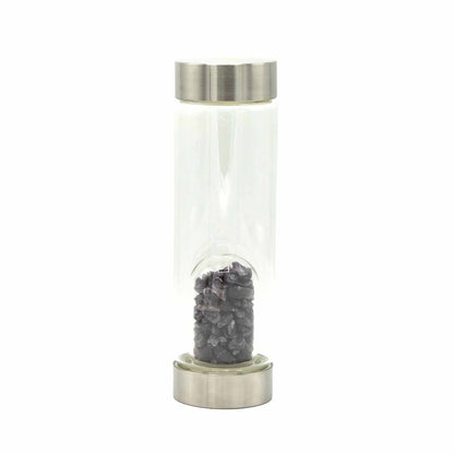 Amethyst Infused Crystal Water Bottle