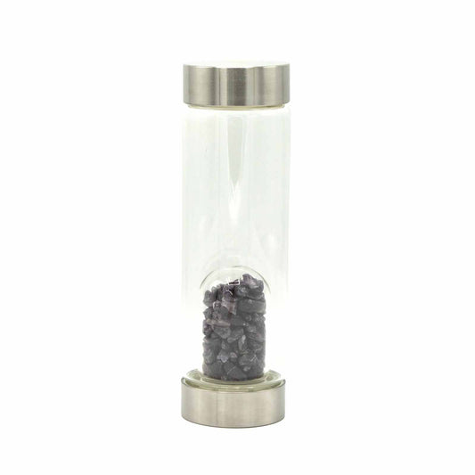 Amethyst Infused Crystal Water Bottle