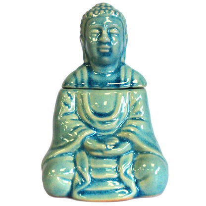Sitting Buddha Oil Burner - 3 Variants - - Bensa