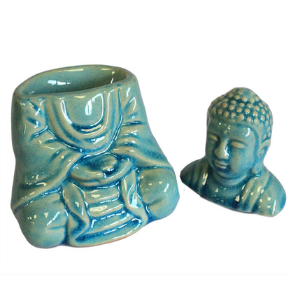 Sitting Buddha Oil Burner - 3 Variants - - Bensa