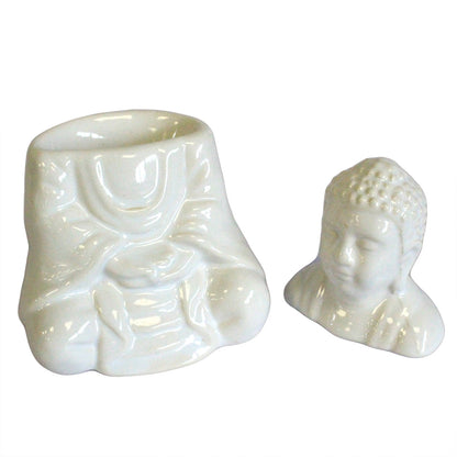 Sitting Buddha Oil Burner - 3 Variants - - Bensa