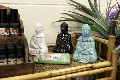 Sitting Buddha Oil Burner - 3 Variants - - Bensa