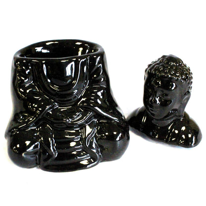 Sitting Buddha Oil Burner - 3 Variants - - Bensa