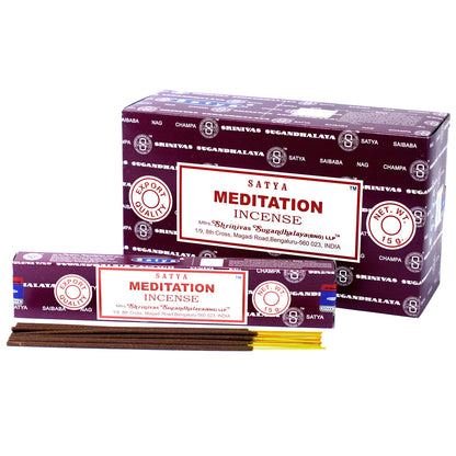 Satya Incense 15g- Meditation - Bensa