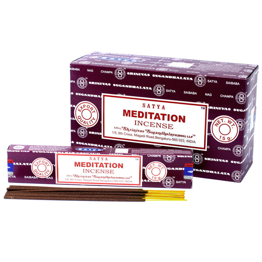 Satya Incense 15g- Meditation - Bensa