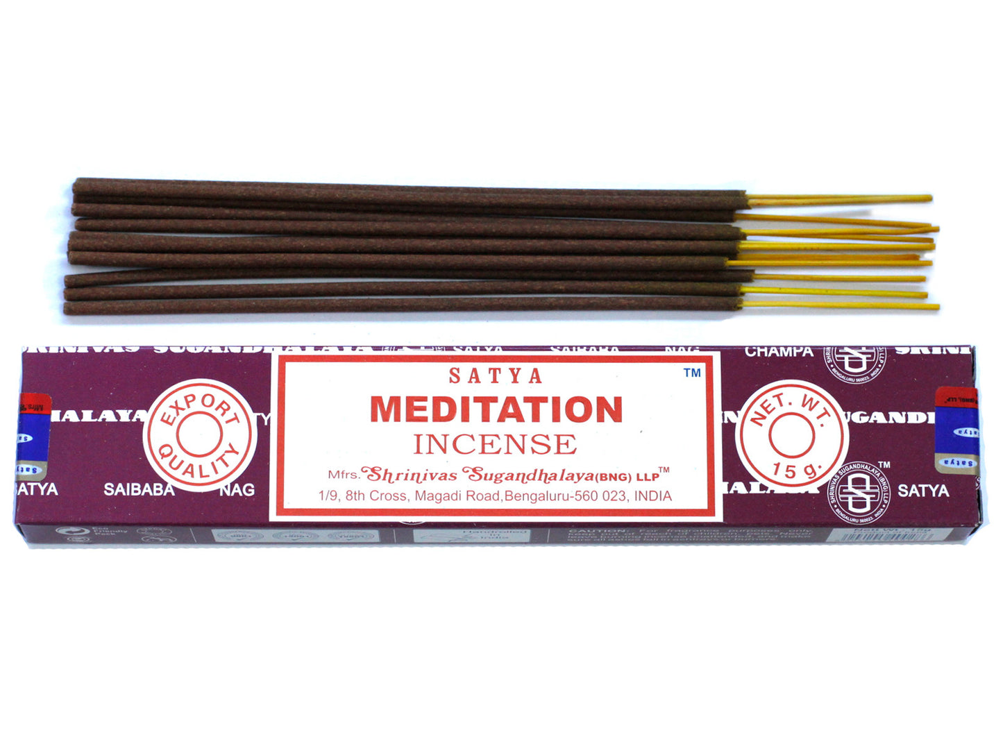 Satya Incense 15g- Meditation - Bensa