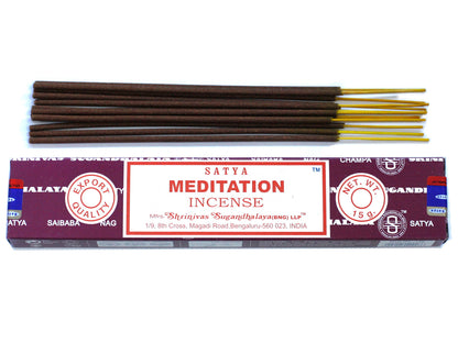Satya Incense 15g- Meditation - Bensa