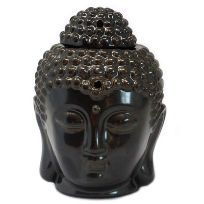 Buddah Head Oil Burner - Dark Brown - Bensa